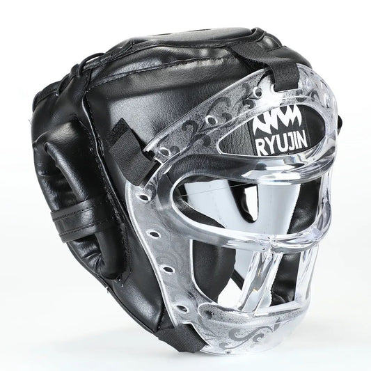 リュウジン RYUJIN ニュー パーフェクトヘッドガード Ｌサイズ（ブラック）