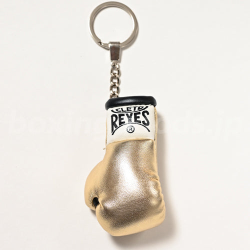 【Reyes/レイジェス】　ミニグローブキーホルダー　ゴールド