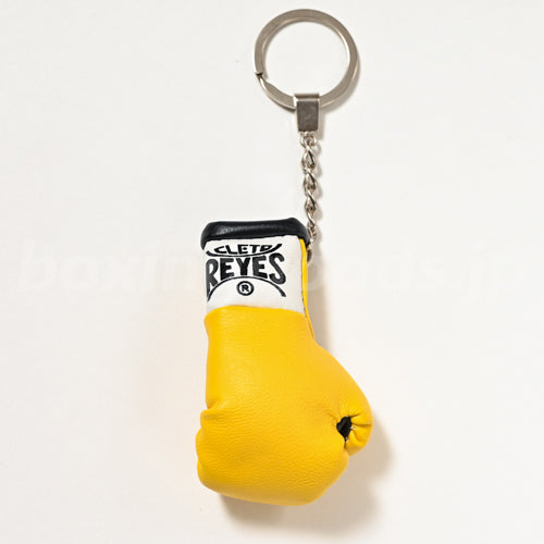 【Reyes/レイジェス】　ミニグローブキーホルダー　イエロー