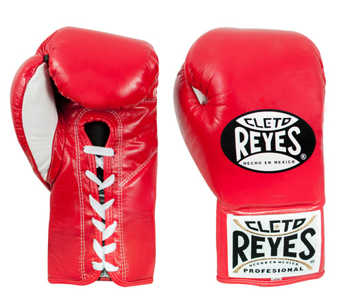 【Reyes/レイジェス】　プロ試合用ボクシンググローブ８オンス　レッド