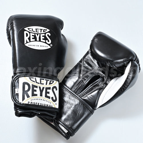 【Reyes/レイジェス】　ボクシンググローブ１０オンス　マジックテープ式　ブラック