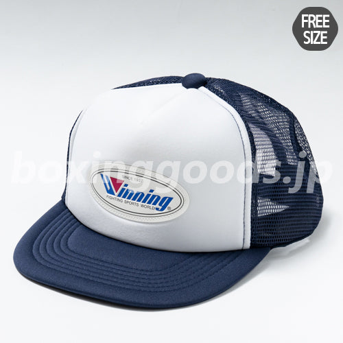 Winning/ウイニング　メッシュキャップ　ネイビー×ホワイト