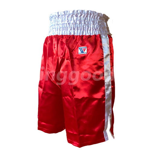 【Winning/ウイニング】　トランクス（ロングタイプ）サイド１本ライン　ＬＬサイズ　レッド/ホワイト