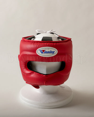 (入荷待ち商品／納期約４〜５か月) Winning/ウイニング　ヘッドギア　フルフェイスタイプ　Ｍサイズ　レッド