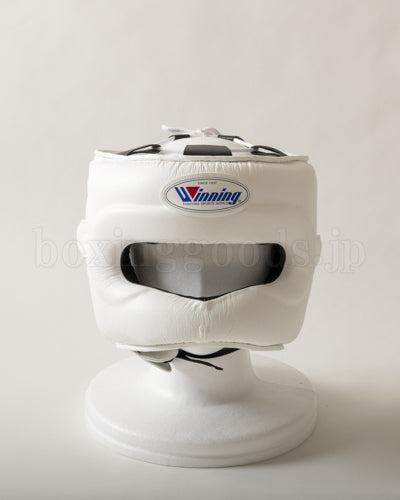 (入荷待ち商品／納期約３〜４か月) Winning/ウイニング　ヘッドギア　フルフェイスタイプ　Ｍサイズ　ホワイト
