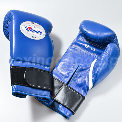 (入荷待ち商品／納期約２〜３か月) Winning/ウイニング　アマチュア試合用ボクシンググローブ１２オンス　ブルー