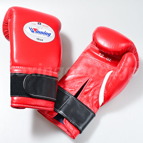 (入荷待ち商品／納期約２〜３か月) Winning/ウイニング　アマチュア試合用ボクシンググローブ１２オンス　レッド