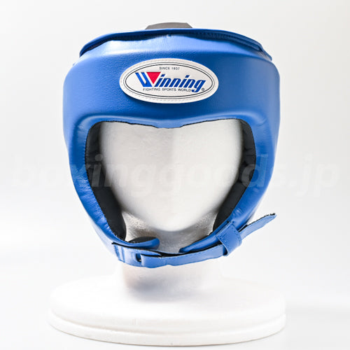 【Winning/ウイニング】　アマチュア試合用ヘッドギア　Mサイズ　ブルー