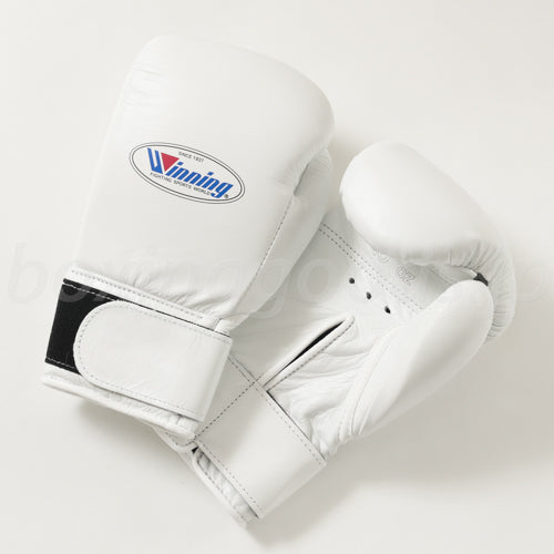 (入荷待ち商品／納期約４〜５か月) Winning/ウイニング　プロフェッショナルタイプ８オンス　マジックテープ式　ホワイト