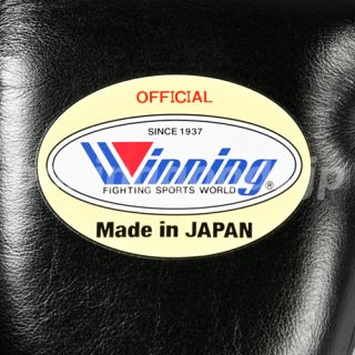 Winning　ウイニング パンチング グローブ ブラック レザー winning ウイニング パンチンググローブ デラックスタイプ