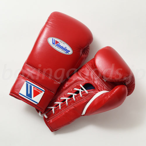 (入荷待ち商品／納期約３〜４か月) Winning/ウイニング　プロフェッショナルタイプ１２オンス　ひも式　レッド