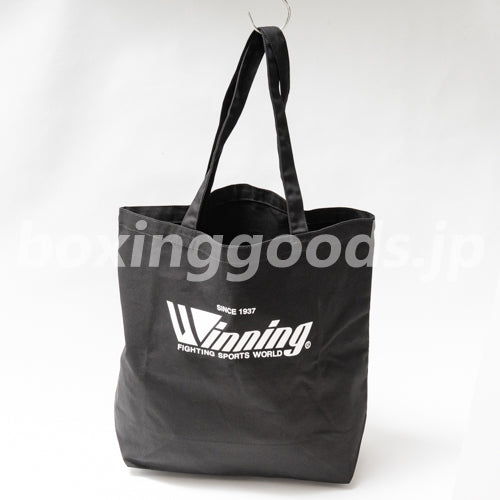 Winning/ウイニング　トートバッグ横型(大)　ブラック